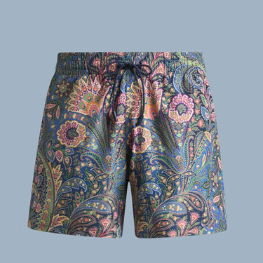 Etro Swim Shorts - Blue/Green