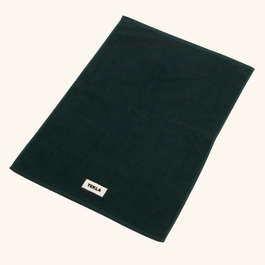 Tekla Bath Mat Solid - Forest Green