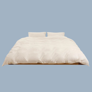 Tekla Percale Single Duvet Cover - Winter