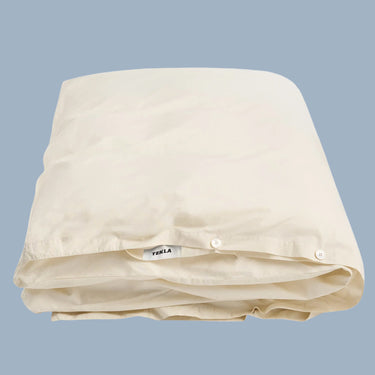 Tekla Percale Single Duvet Cover - Winter
