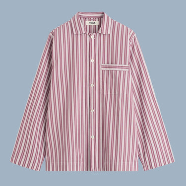 Tekla Poplin Long Pyjamas Shirt - Holiday 2025