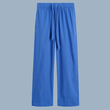 Tekla Cotton Poplin Pyjamas Pants - Royal Blue