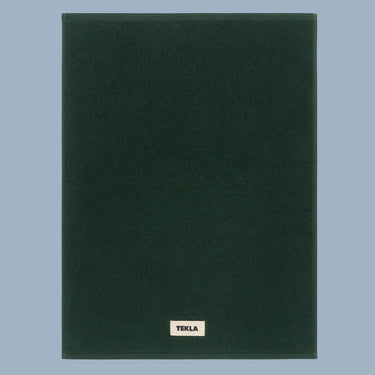 Tekla Bath Mat Solid - Forest Green