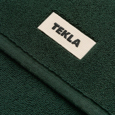 Tekla Bath Mat Solid - Forest Green