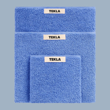Tekla Hand Towel - Clear Blue