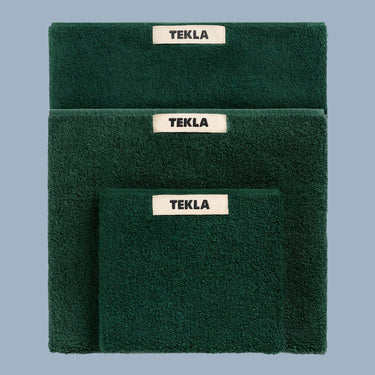 Tekla Hand Towel - Forest Green