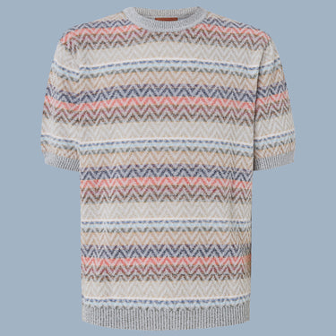 Missoni Zig Zag T-Shirt - White/Beige