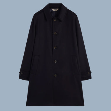 Aspesi Wool Coat - Navy