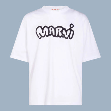 Marni Graffiti Tee - White