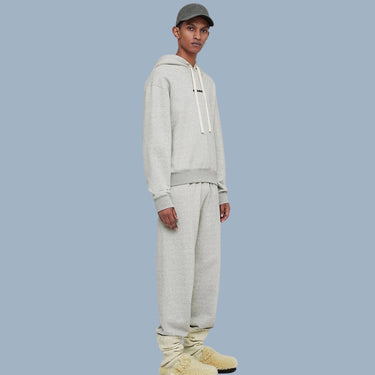 Jil Sander Logo Hoodie - Grey