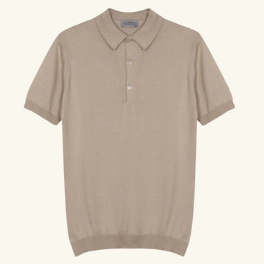 John Smedley Adrian SS Shirt - Almond