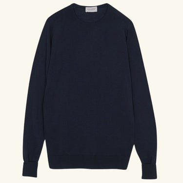 John Smedley Marcus LS Pullover - Midnight