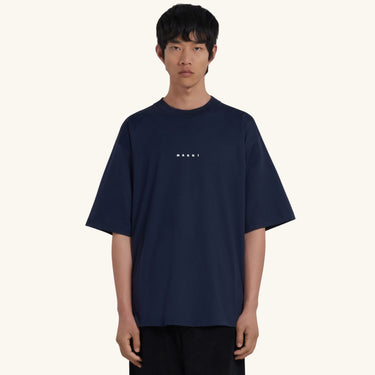 Marni Crewneck T-shirt - Dark Blue