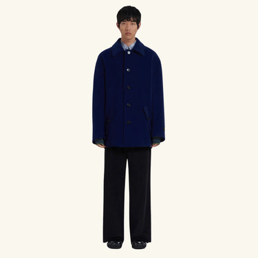 Marni Short Coat - Light Navy