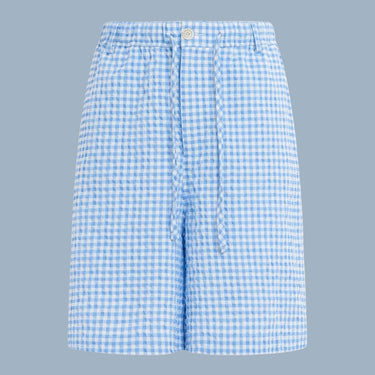 Marni Checkered Shorts - Blue