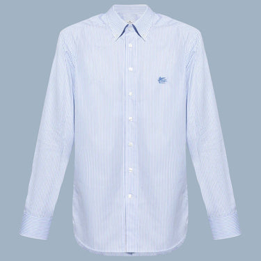 Etro Roma Shirt - Striped Blue