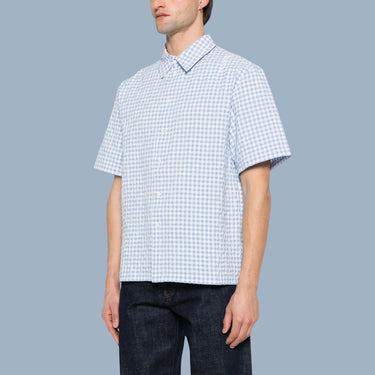 Marni Checkered Shirt - Blue