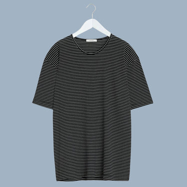 Lemaire Striped T-Shirt - Black/White