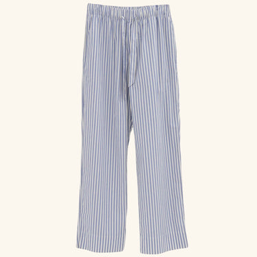 Tekla Cotton Poplin Pants - Skagen Stripe