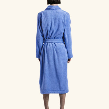 Tekla Classic Bathrobe - Clear Blue