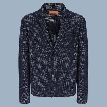 Missoni Wool Cardigan - Navy